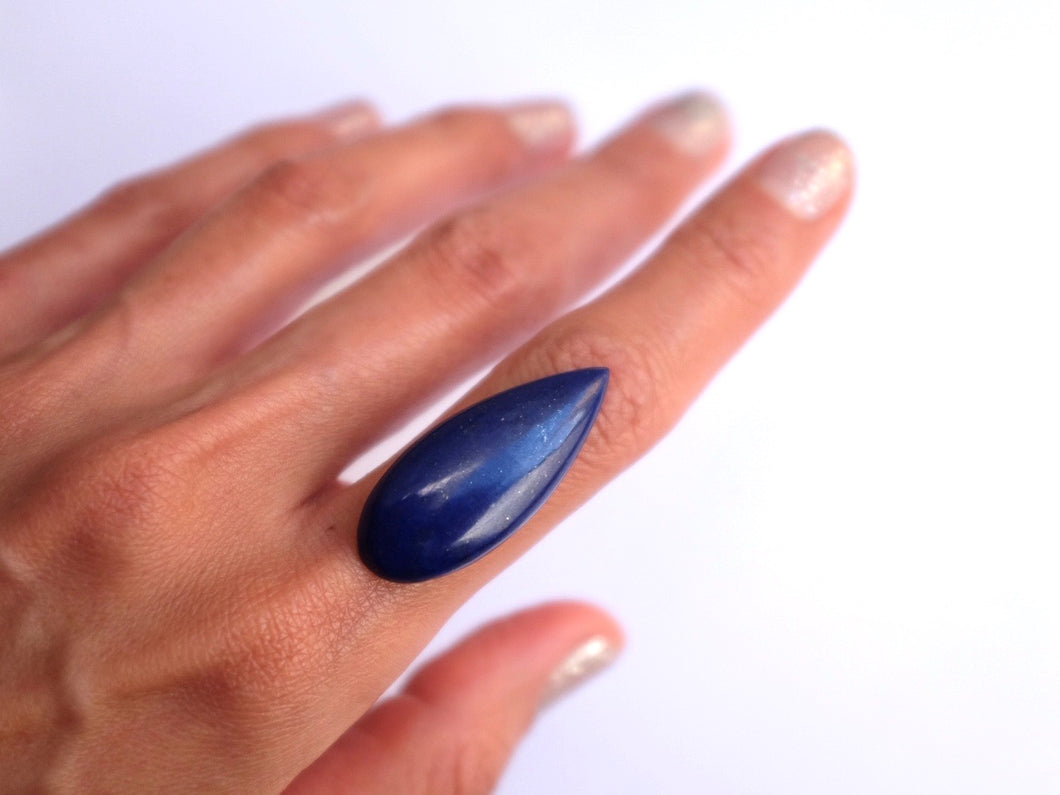 Custom Made Lapis Lazuli Statement Ring