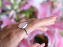 Load image into Gallery viewer, Size 8.75 Rose Quartz Ring
