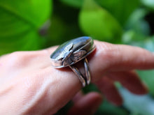 Load image into Gallery viewer, Size 7 Labradorite Butterfly Ring
