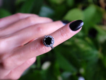 Load image into Gallery viewer, Size 6 Black Tourmaline Ring
