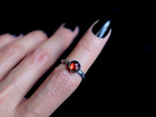 Load image into Gallery viewer, Size 6 Garnet ring
