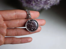 Load image into Gallery viewer, Round Lepidolite Pendant 2
