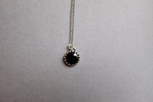 Load image into Gallery viewer, Round Black Onyx pendant
