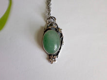 Load image into Gallery viewer, Floral Aventurine Pendant
