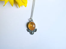 Load image into Gallery viewer, Sunflower Bloom Citrine Pendant 2
