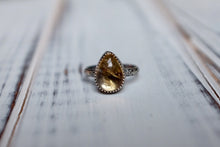 Load image into Gallery viewer, Size 8 Citrine ring
