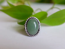 Load image into Gallery viewer, Size 7.5 Aventurine Ring
