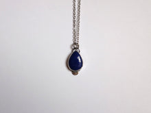 Load image into Gallery viewer, Lapis Lazuli Crescent Pendant 2
