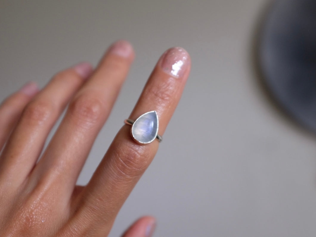 Size 5 Moonstone ring