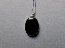 Load image into Gallery viewer, Black Obsidian pendant

