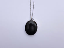Load image into Gallery viewer, Black Tourmaline Pendant - Celtic bail
