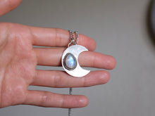 Load image into Gallery viewer, Moonchild Crescent Pendant
