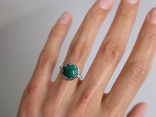 Load image into Gallery viewer, Size 5.75 Malachite Ring
