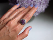 Load image into Gallery viewer, Size 7.75 Lepidolite Ring

