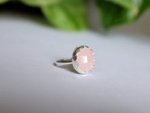 Load image into Gallery viewer, Size 6 Faceted Rose Quartz Ring
