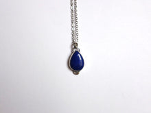 Load image into Gallery viewer, Lapis Lazuli Crescent Pendant

