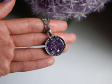 Load image into Gallery viewer, Round Lepidolite Pendant 3
