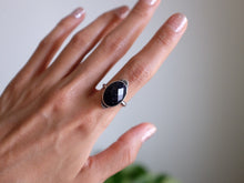 Load image into Gallery viewer, Size 9 Blue Goldstone Ring
