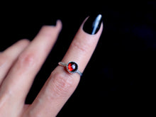Load image into Gallery viewer, Size 5.25 Garnet ring

