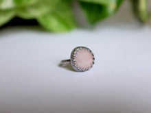 Load image into Gallery viewer, Size 8.5 Faceted Rose Quartz Ring
