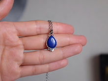Load image into Gallery viewer, Lapis Lazuli Crescent Pendant 3
