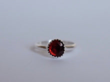 Load image into Gallery viewer, Rose Cut Garnet ring - MADE TO ORDER
