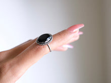 Load image into Gallery viewer, Size 6 Black Onyx Ring

