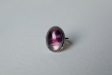 Load image into Gallery viewer, Size 10 Rainbow Fluorite Ring
