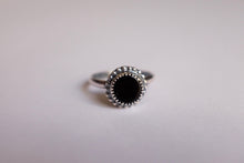 Load image into Gallery viewer, Size 10 Black Tourmaline Ring
