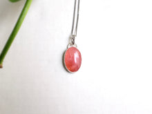 Load image into Gallery viewer, Rhodochrosite Oval Pendant 2
