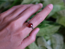 Load image into Gallery viewer, Size 7.5 Carnelian ring
