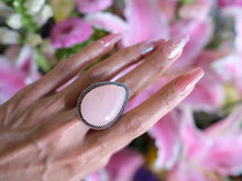 Load image into Gallery viewer, Made to order - Statement Rose Quartz Ring
