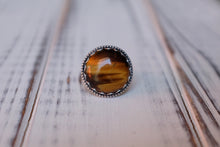 Load image into Gallery viewer, Size 6.5 Round Tiger&#39;s Eye Ring

