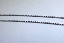 Load image into Gallery viewer, 17.5&quot; Sterling Silver Oxidized Chain
