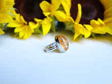 Load image into Gallery viewer, Size 8 Citrine Ring
