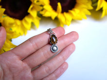 Load image into Gallery viewer, Sunflower Tiger Eye Pendant
