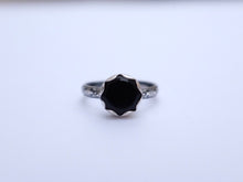Load image into Gallery viewer, Size 7 Black Tourmaline Ring

