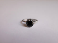 Load image into Gallery viewer, Size 8 Black Tourmaline Ring
