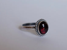 Load image into Gallery viewer, Size 10.5 Garnet ring
