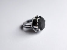 Load image into Gallery viewer, Size 5.25 Black Tourmaline Ring
