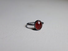 Load image into Gallery viewer, Size 6.5 Carnelian ring
