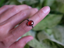 Load image into Gallery viewer, Size 6.5 Carnelian ring
