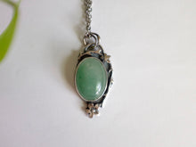 Load image into Gallery viewer, Floral Aventurine Pendant
