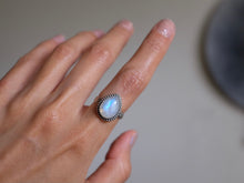 Load image into Gallery viewer, Size 7.5 Moonstone ring
