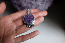 Load image into Gallery viewer, Lepidolite Flowers Pendant
