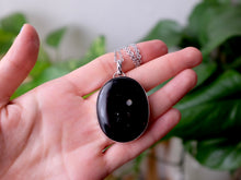 Load image into Gallery viewer, Black Tourmaline Pendant - Celtic
