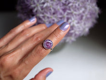 Load image into Gallery viewer, Size 5 Lepidolite Ring
