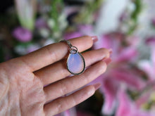 Load image into Gallery viewer, Pear Shaped Opalite Pendant - Open
