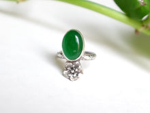 Load image into Gallery viewer, Size 6 Jade Bloom Ring
