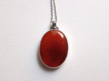 Load image into Gallery viewer, Carnelian Statement Pendant
